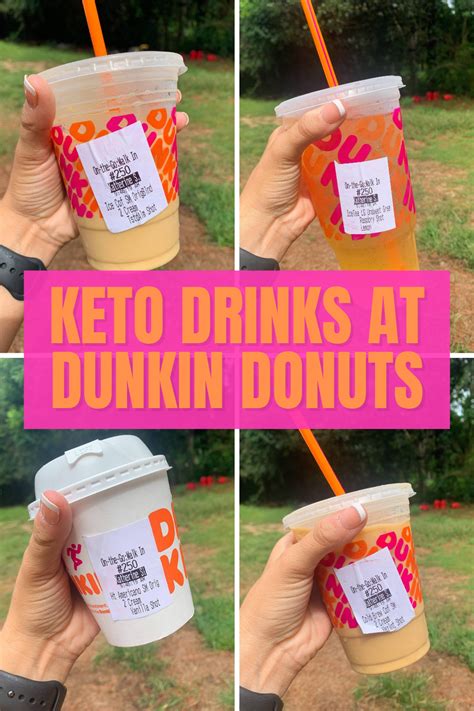 keto dunkin donuts iced coffee